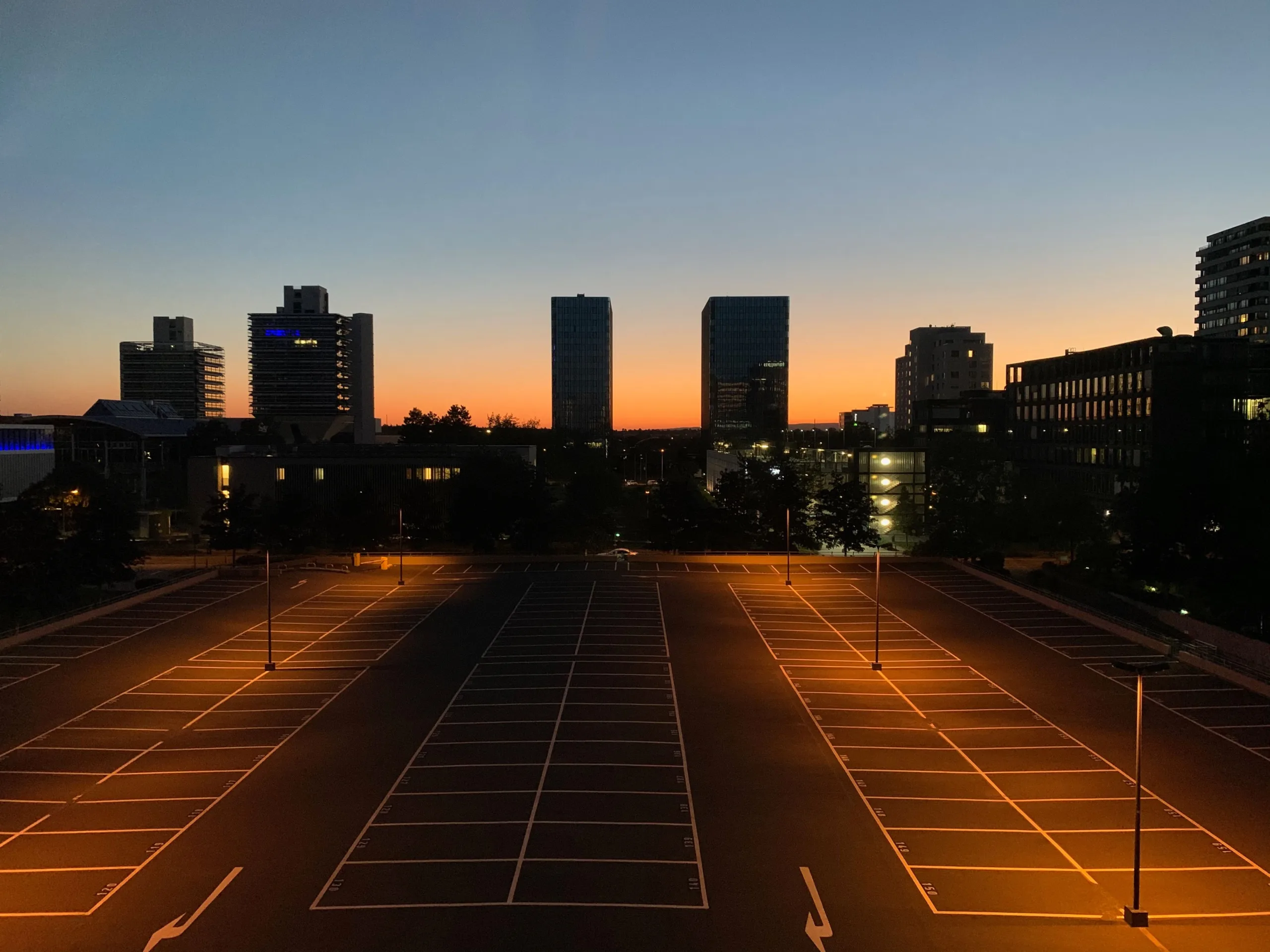 parking lot lighting in hampton roads